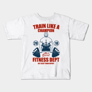 Train like a champion Kids T-Shirt